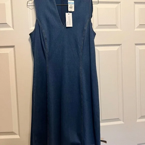 J. McLaughlin Ivana Navy Mini Dress NWT - Picture 3 of 4